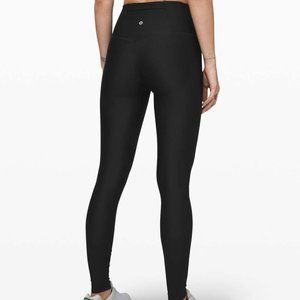 Lululemon Mapped Out HR Tight 28" SenseKnit Black/Black Size 2 | NEW